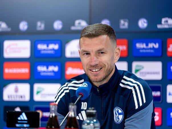Dzeko on coming to Schalke: I didn’t care if it was the first or second league