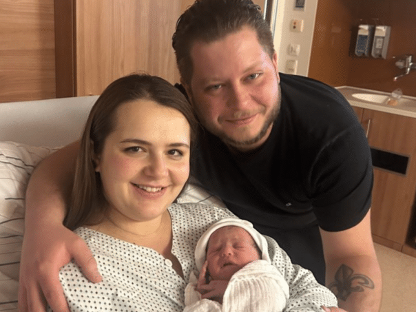 Janet among the first babies born in Austria in 2026