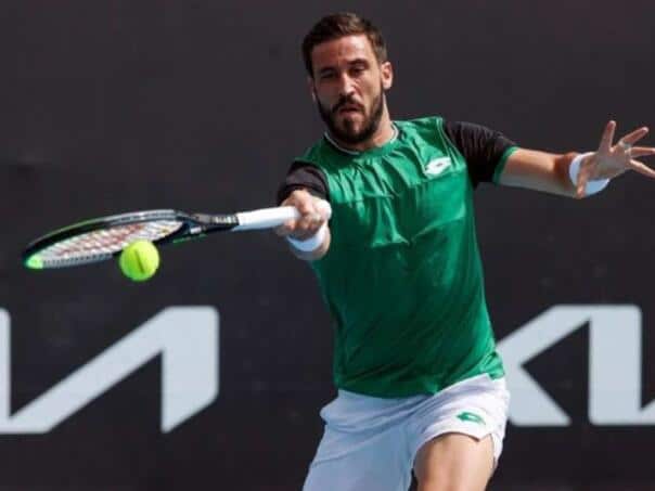Džumhur lost at the start of the tournament, followed by an appearance at the Australian Open