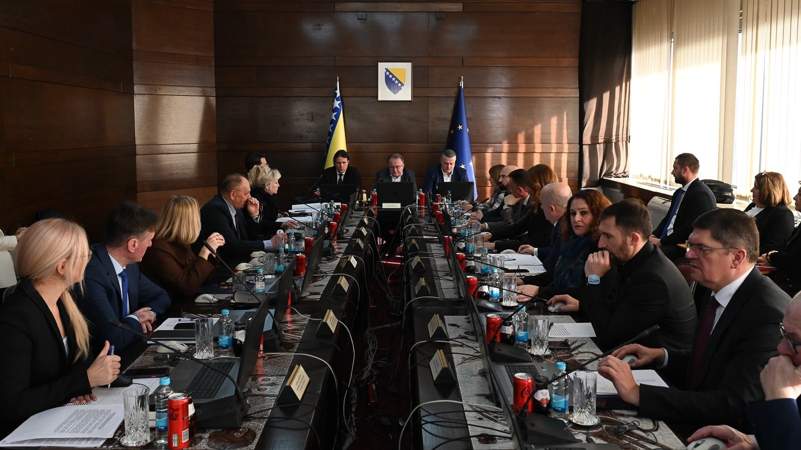 The Government of the Federation of Bosnia and Herzegovina supported the intensification of activities on the implementation of the South Interconnection gas pipeline construction project