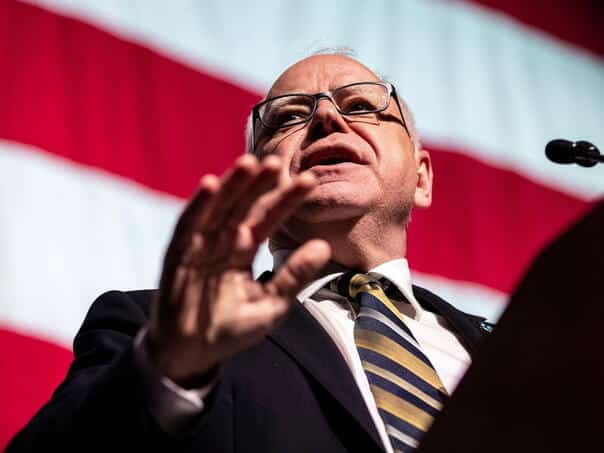 The governor of Minnesota condemned "terrible shooting" federal agents