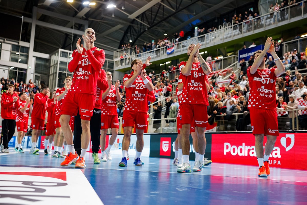 Here is when and where Croatian handball players play matches at the Euro