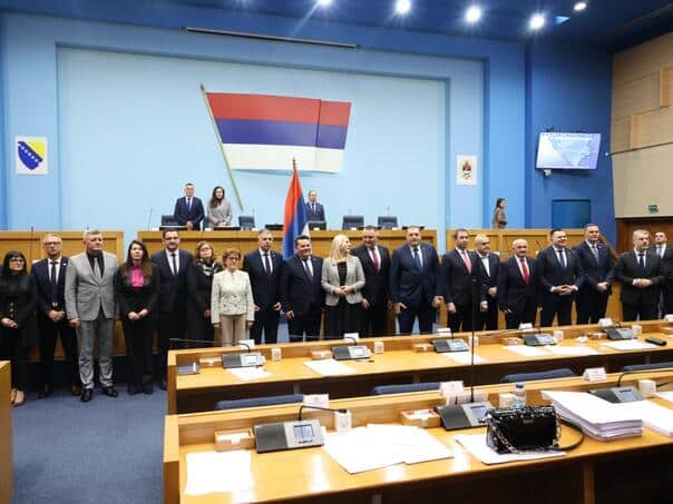The new RS Government was elected, Prime Minister Minic and ministers took the oath