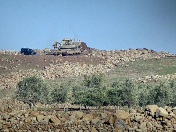 Israeli forces entered southern Syria again