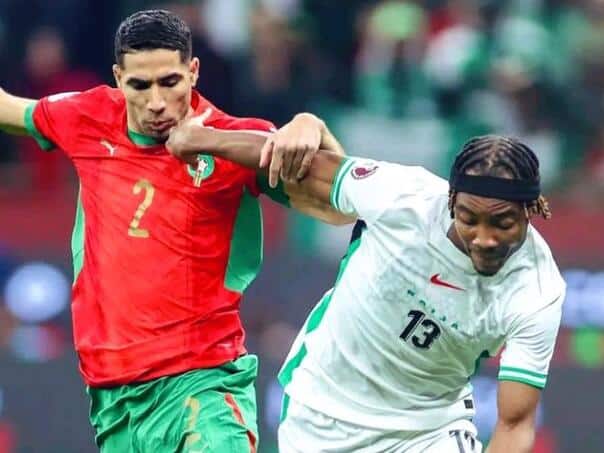 After the penalty kick, Morocco knocked out Nigeria and qualified for the ANC final