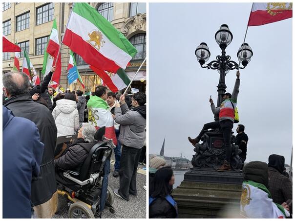 Mass protests in Germany: "Not to the Islamic Republic of Iran"
