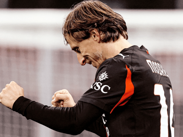 Modrić and Milan celebrated in Sardinia, again taking the top