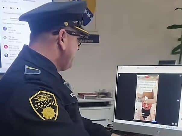 MUP TK searched a tiktoker who posted videos in a police uniform
