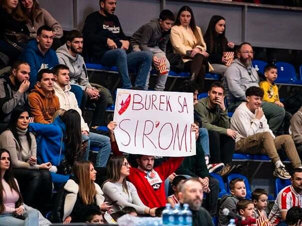 Zvezda fans poked Bosnia in Belgrade: "Burek with cheese…"