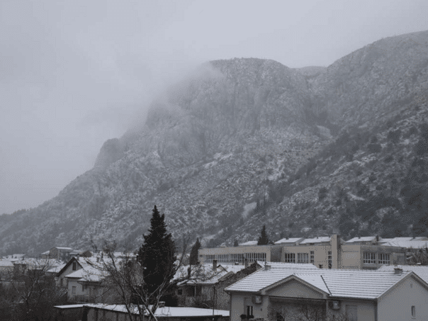 Unstable weather in the first week of February