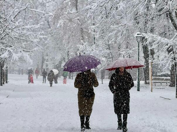 Cloudy with rain and snow in BiH today, temperatures up to 12 degrees