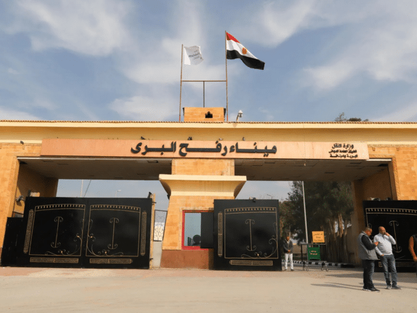 The border crossing between Egypt and Gaza opens