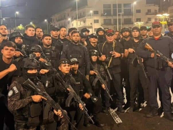 Security measures have been tightened in Caracas, police checkpoints have been set up