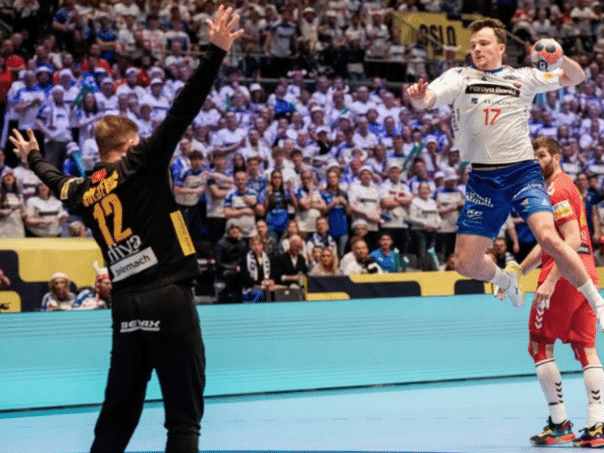 Handball players from the Faroe Islands registered a historic victory at the Euro against Montenegro