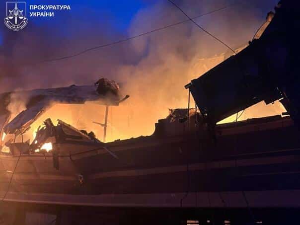 Russian drone hits passenger train in Ukraine, at least four dead