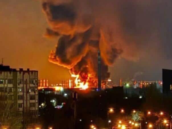 Russian oil warehouses on fire: Ukrainian drones caused billions in damage