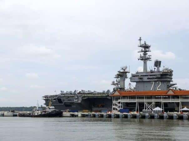 The US is sending the aircraft carrier USS Abraham Lincoln to the Middle East