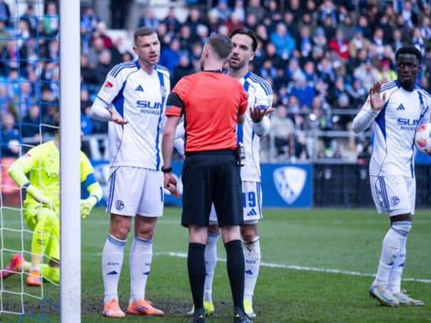 Schalke also defeated by Bochum, Dzeko played half time