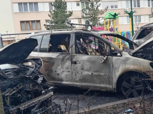 Three cars burned in Sarajevo last night