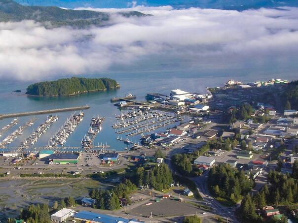 A strong earthquake hit Alaska