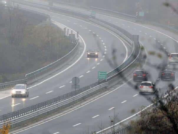Road conditions: Fog, strong wind and landslides make driving difficult
