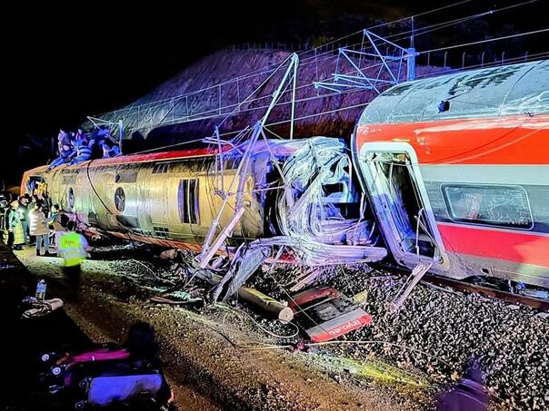 Serious accident in Spain: Two trains derailed