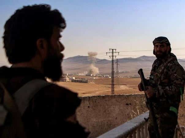 Three people were killed and more were wounded in an attack carried out by the SDF with a drone in Aleppo