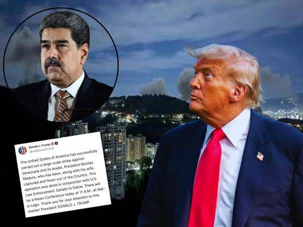 Trump: Maduro was captured and taken out of the country