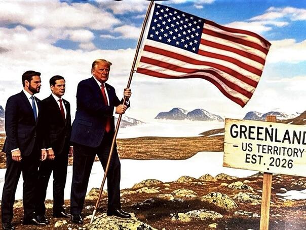 Trump posted a picture: We must have Greenland