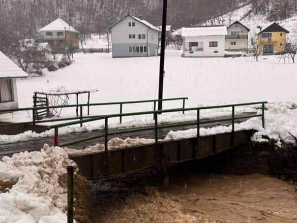 A state of natural disaster has been declared in the Municipality of Foča in FBiH