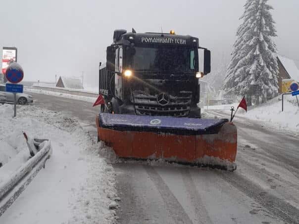 Interruption of traffic for freight vehicles through Romania