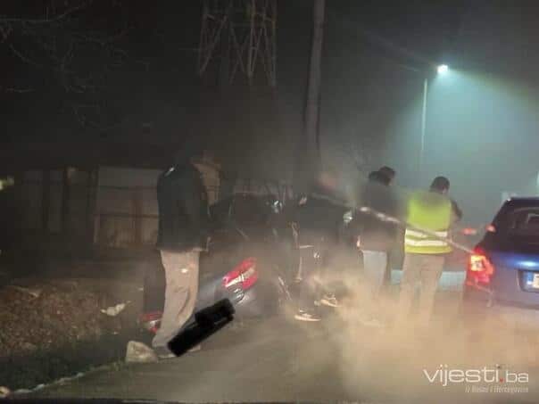 Waiting at the airport: Red Star fans attacked in Tuzla