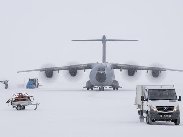 Soldiers from several European countries arrived in Greenland