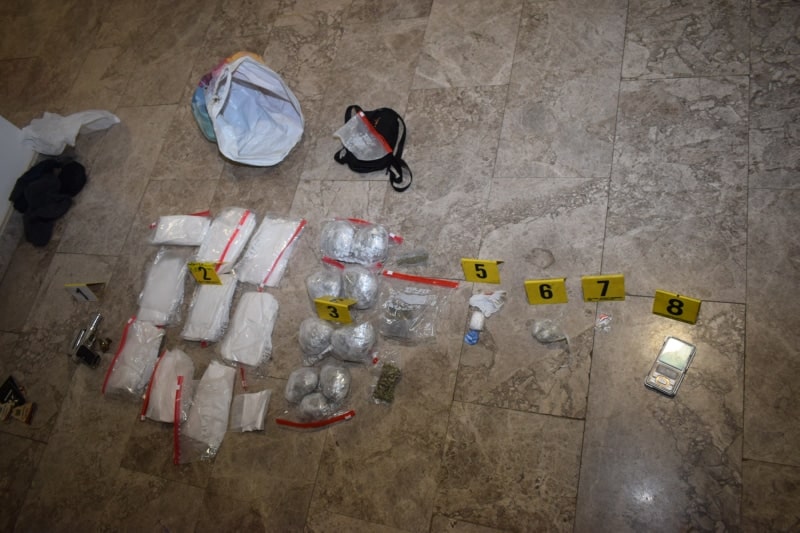 A successful operation by the police in Zenica found weapons and 5.1 kg of narcotic drugs