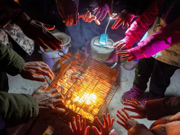 So far no attacks: Ukrainians survive -30 and blackouts