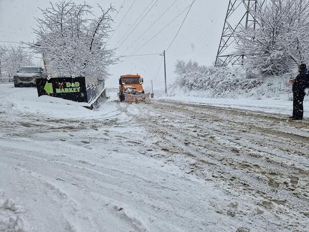 Winter services in Sarajevo on standby due to heavy snow