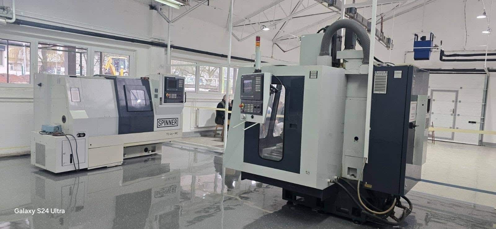 The Tešanjska school becomes a technological leader: Installed modern Spinner CNC centers