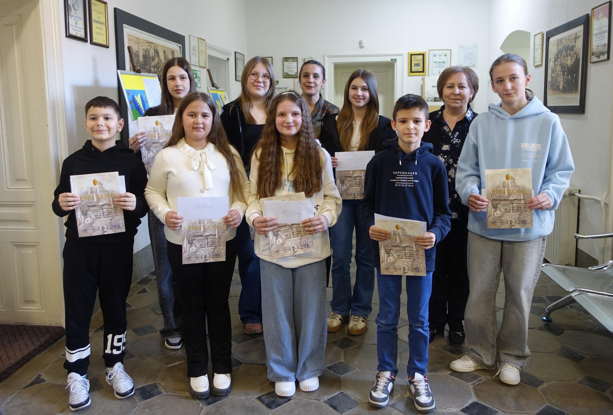 Tešanj: Prizes awarded for the best art works on the occasion of BiH Independence Day