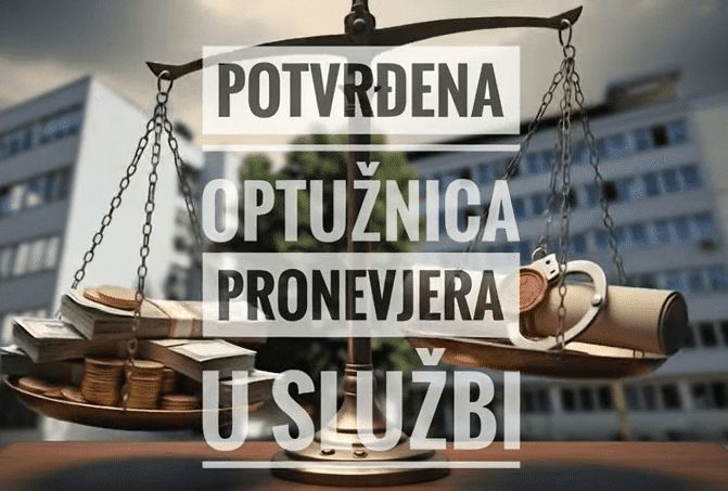 Confirmed indictment against Ibrahim Hodžić (31) from Gračanica for embezzlement; As an employee, he damaged a legal entity for 351,346.35 KM