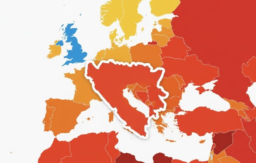 Report for 2025: BiH among the most corrupt countries in the world