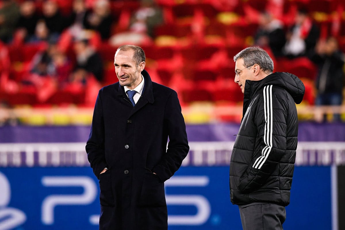 Comolli and Chiellini suspended after derby chaos