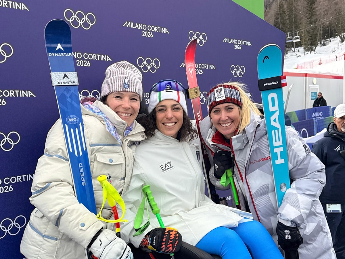 Brignone won her first Olympic gold, Muzaferia in the TOP 20