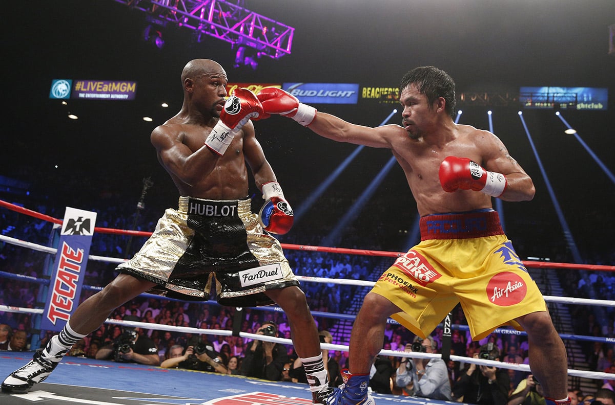 Spectacle in Las Vegas: Mayweather and Pacquiao scheduled a big rematch