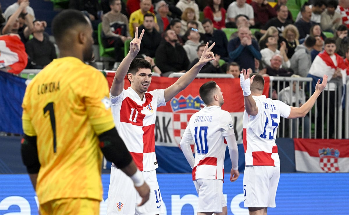 Croatia won bronze at the European Futsal Championship