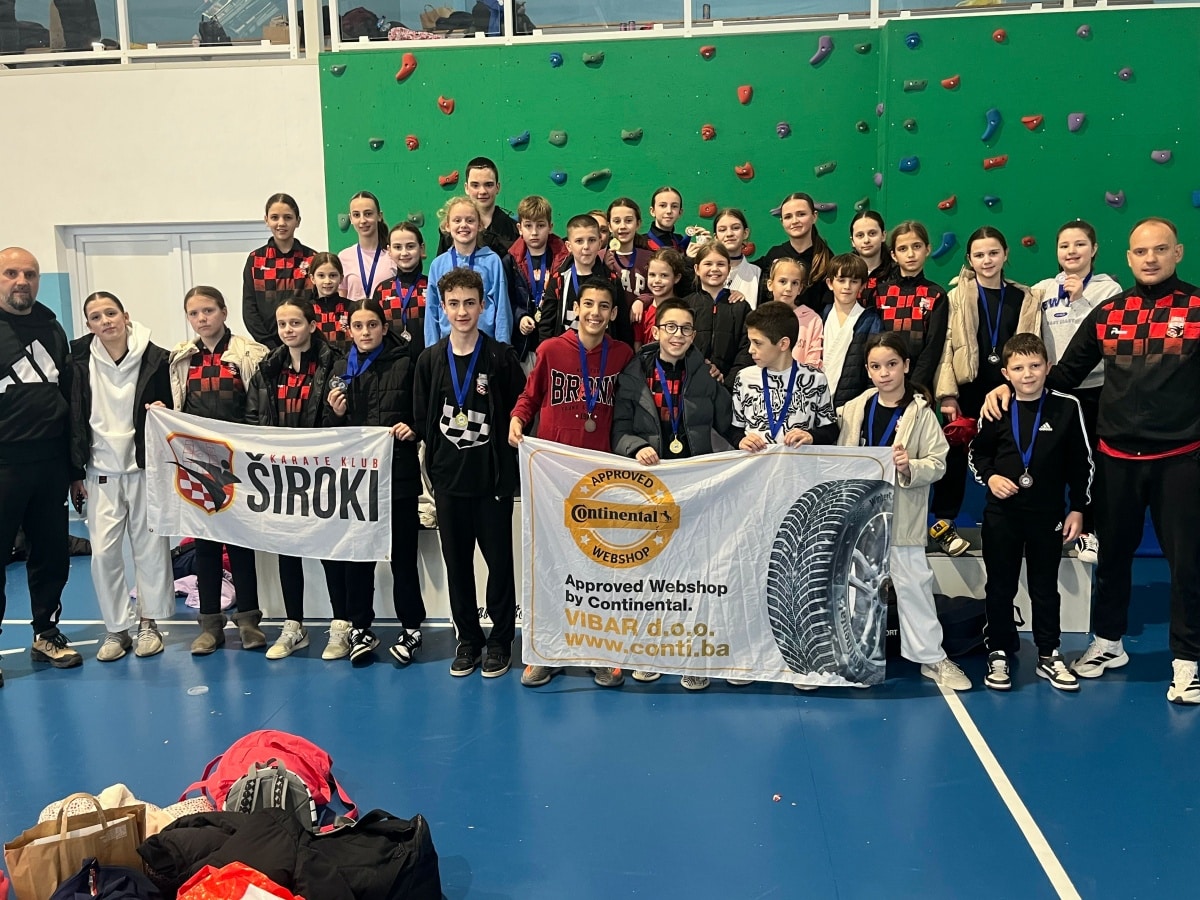 Great success of Široki Karate Club in Herzegovina: They won as many as 36 medals