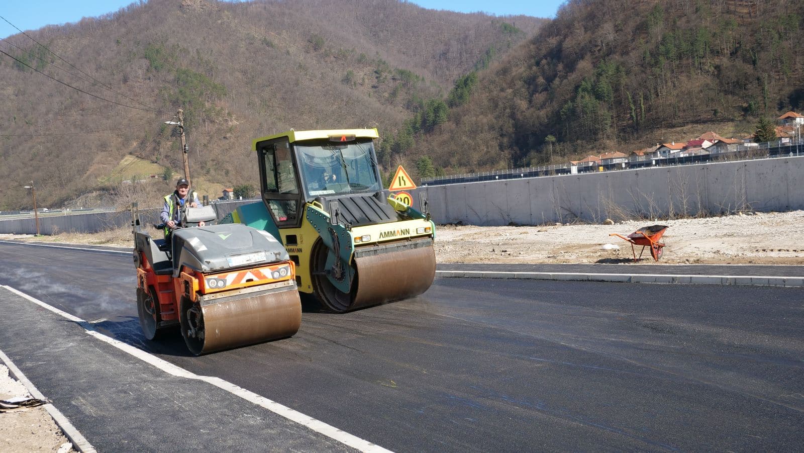 The first phase of works on the regional road Nemila – Teslić has been completed