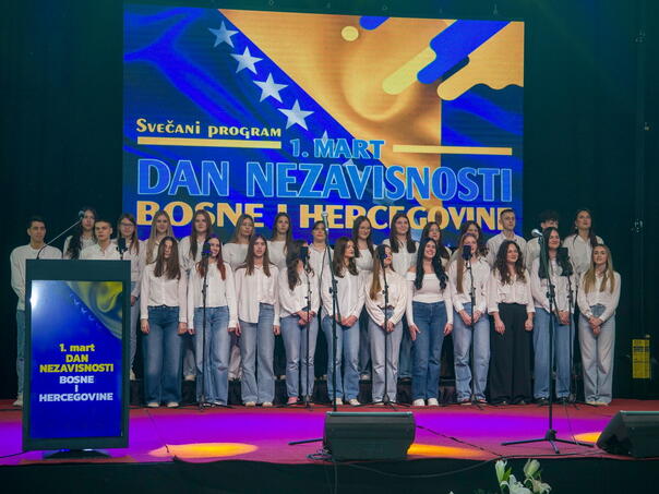 Central ceremony on the occasion of BiH Independence Day held in Jablanica