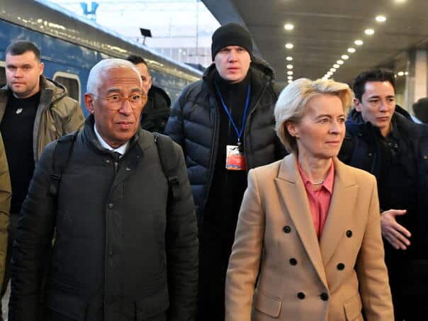 Costa and Leyen travel to Kiev to mark the fourth anniversary of the beginning of Russian aggression