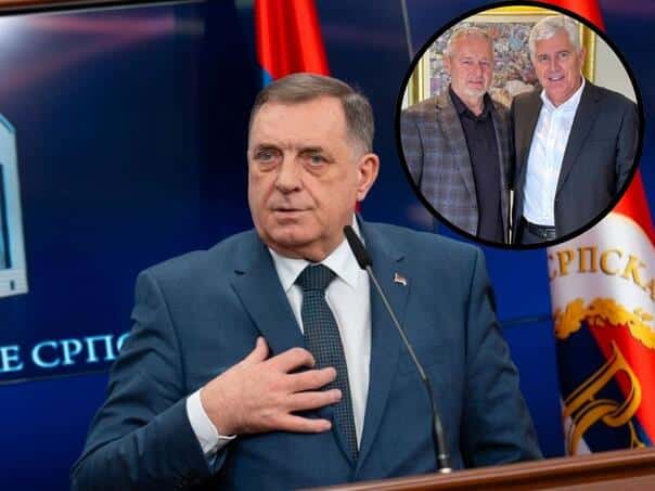 Dodik: Čović insulted Serbs and Jews by taking pictures with Thompson