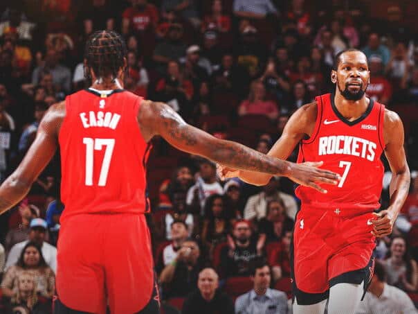 Durant and Šengun led the Rockets to another victory